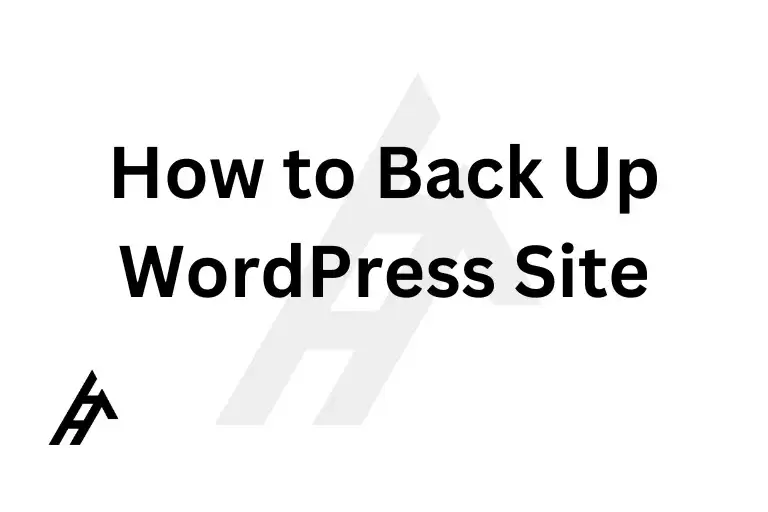 How to Back Up WordPress Site