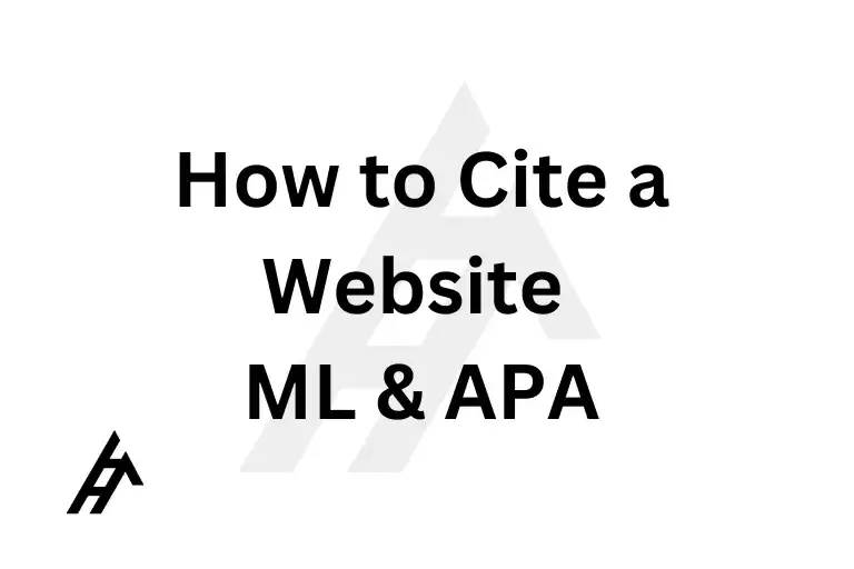 How to Cite a Website ML & APA