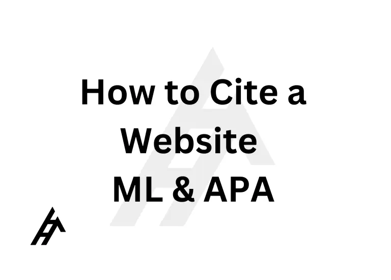 How to Cite a Website ML & APA