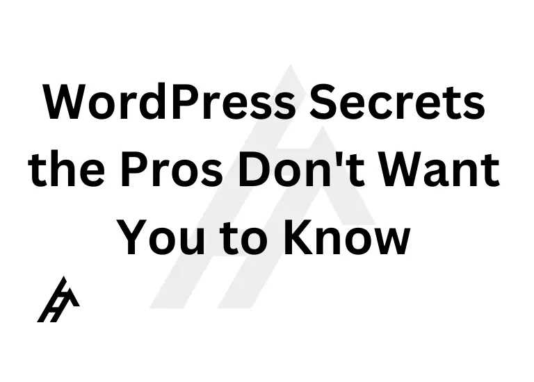 A hidden layer of advanced WordPress settings revealing secrets to success.