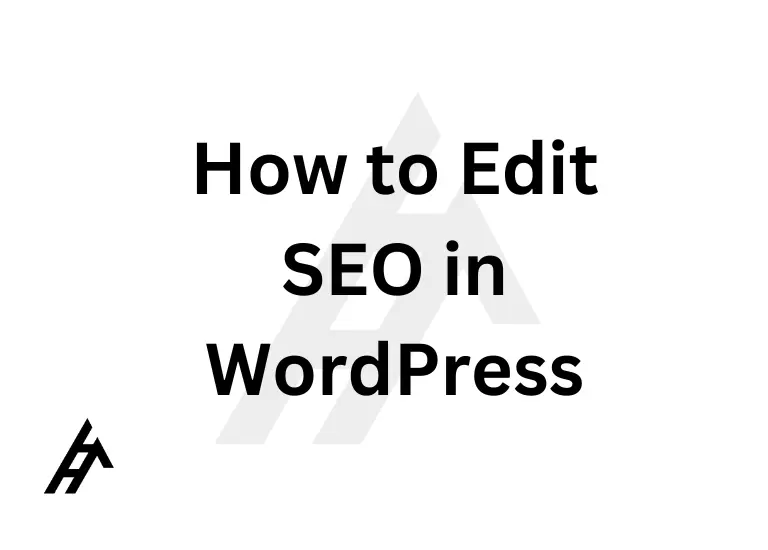 How to Edit SEO in WordPress